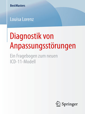 cover image of Diagnostik von Anpassungsstörungen
